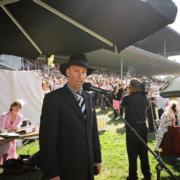  mc for the Air New Zealand Millennium Hotels Fashion in the Field at Riccarton Park during Christchurch Cup Week  &copy; enthuse